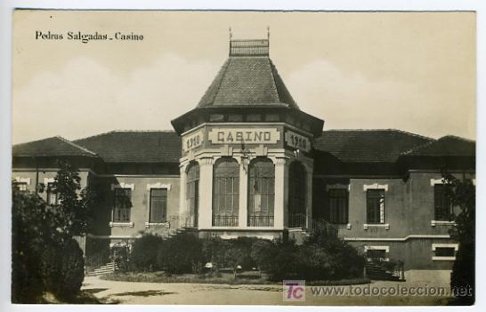 Postkarten: PORTO, PORTUGAL, PEDRAS SALGADAS, CASINO,      P28144