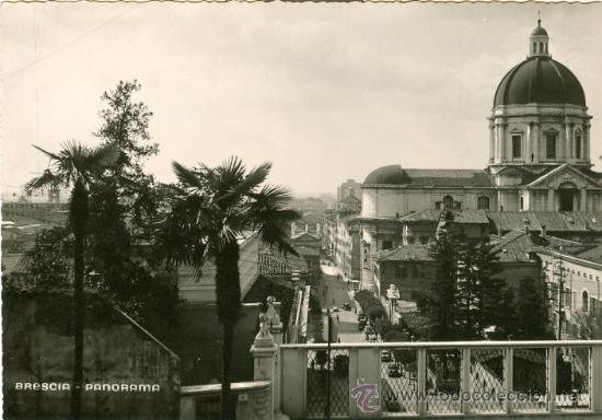 Postales: BRESCIA - PANORAMA (circulada 1963) - Foto 1