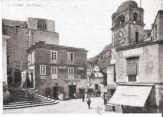 Postales: POSTAL 12 - CAPRI - LA PLAZZA - Foto 1
