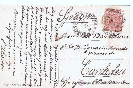 Postales: POSTAL DE GENOVA - PLAZZA CORVETTO - Foto 2