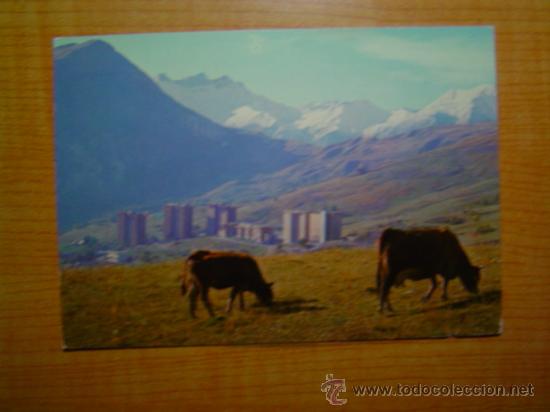 Postcards: POSTAL LE CORBIER (SAVOIE) ET SES NEIGES ETERNELLES CIRCULADA
