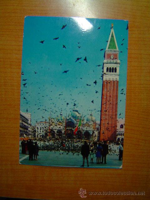 Cartes Postales: POSTAL VENEZIA PLAZZA SAN MARCO SIN CIRCULAR