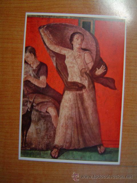 Postcards: POSTAL POMPE I VILLE DEI MISTERI LA PANISCA ALLATANTE E LA DONNA-ATTERRITA- SIN CIRCULAR