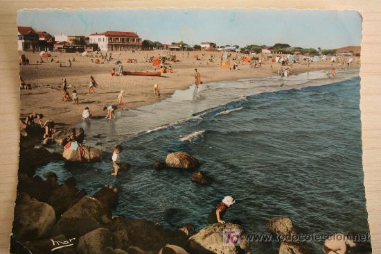 Postal Le Grau d&acute;Agde. La Plage. Sin circular
