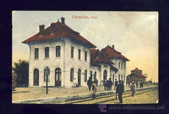 Postales: Postal de RUMANIA: Oltenita, gara. Estacion de tren