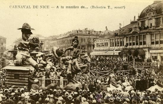 Postales: POSTAL FRANCIA NIZA CARNAVAL - Foto 1