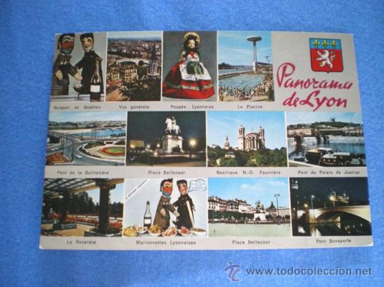Postales: POSTAL PANORAMA DE LYON NO CIRCULADA - Foto 1