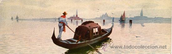 Postcards: ITALIA - VENECIA: G&oacute;ndola.