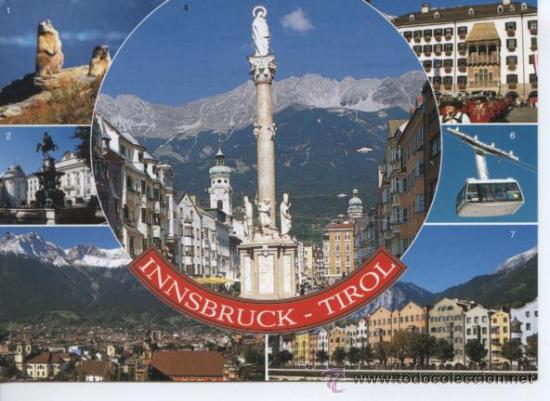 Postales: INNSBRUCK (AUSTRIA) - Foto 1