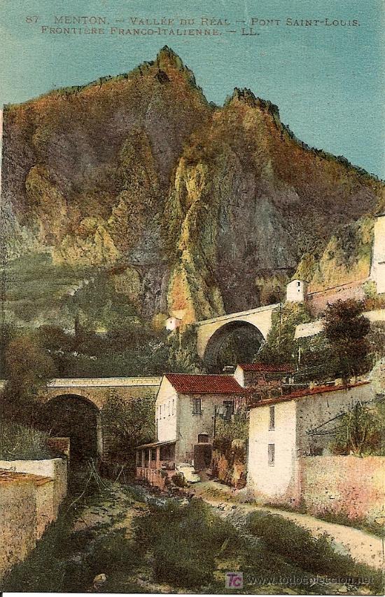 Postales: POSTAL DE MENTON A&Ntilde;OS 20 - Foto 1