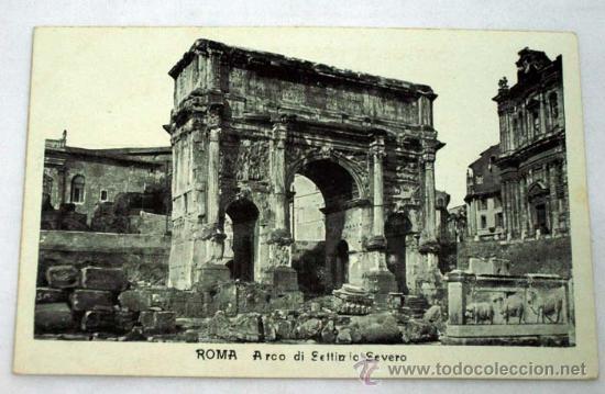 Postales: Postal Roma Arco di Settimio Severo - Foto 1
