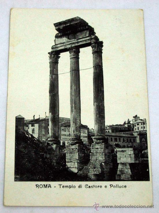 Postales: Postal Roma Templo di Castore e Polluce - Foto 1