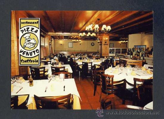 Postales: Postal d' ANDORRA: Les Escaldes - Engordany: Restaurant PIZZA VENETO (Ed.Nivell 10)