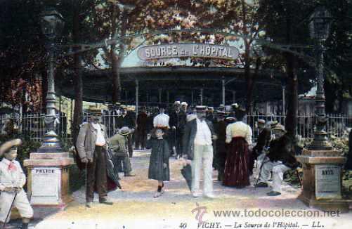 Postales: POSTAL VICHY LA SOURCE DE LHOSPITAL - Foto 1