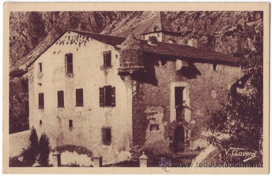 Cartes Postales: Andorra: Valls d'Andorra. Casa de la Vall. Editor V. Claverol. No circulada (A&ntilde;os 30)
