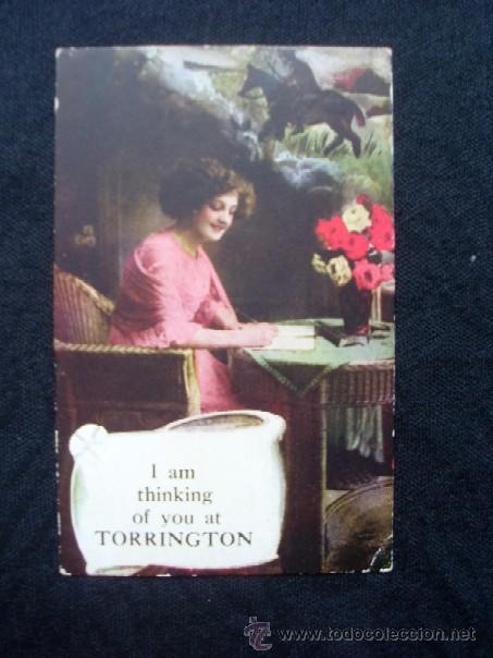 Postcards: Postal from Torrington 1910