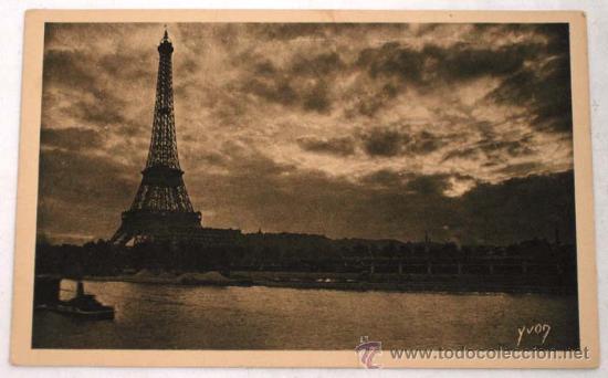 Postales: Postal Par&iacute;s...en flanant La tour Eiffel - Foto 1
