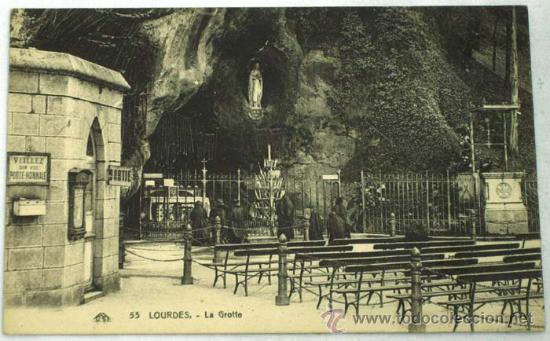 Postales: Postal Lourdes La Grotte - Foto 1