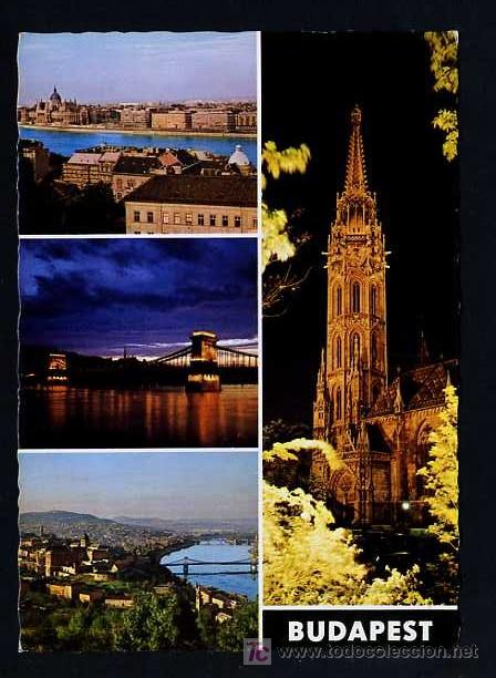 Postales: Hungr&iacute;a *Budapest* Circulada. - Foto 1