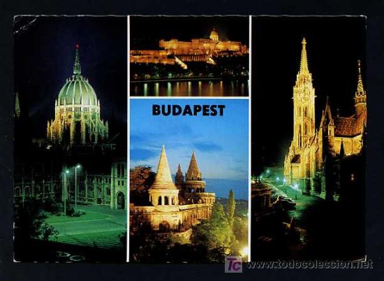 Postales: Hungr&iacute;a *Budapest* Circulada 1979. - Foto 1