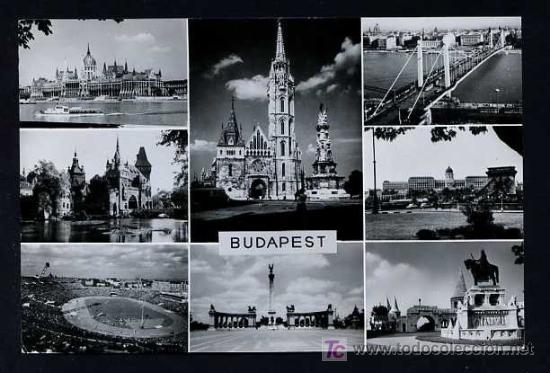 Postales: Hungr&iacute;a *Budapest* Circulada 1969. - Foto 1