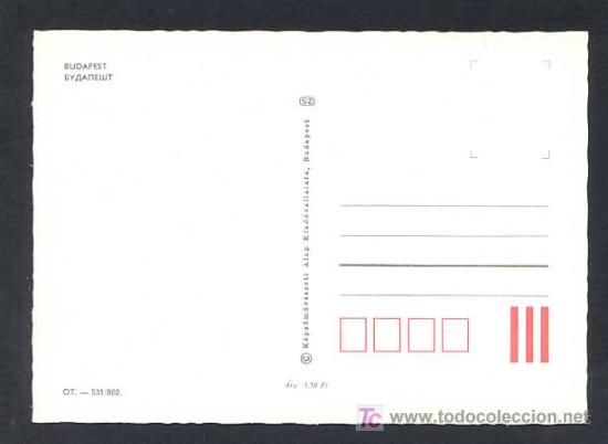 Postales: Hungr&iacute;a. Budapest. Nueva. - Foto 2