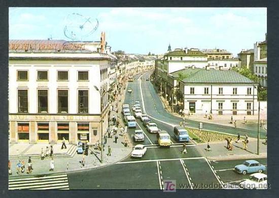 Postkarten: Polonia. Warszawa. *Ulica Nowy Swiat* Edit. K.A.W. Circulada 1982.