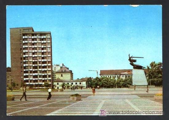 Postkarten: Polonia. Warszawa. *Plac Teatralny...* Edit. Ruch. Nueva.