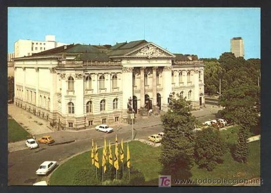 Cartoline: Polonia. Warszawa. *Plac Malachowskiego...* Edit. K.A.W. Nueva.