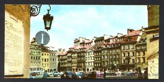 Cartes Postales: Polonia. Warszawa. *Rynek Starego Miasta* Edit. Ruch. Meds: 70 x 147 mms. Nueva.