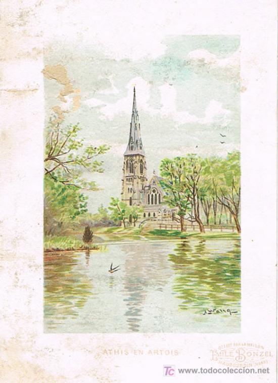 Postcards: POSTAL FRANCESA, ATHIS EN ARTOIS, EMILE BONZEL