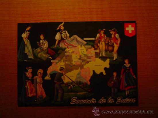 Postais: POSTAL SOUVENIR DE KA SUISSE SIN CIRCULAR