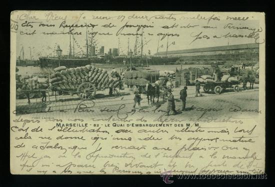 Postales: Marseille - Marsella - Circulada 1908 - Foto 1