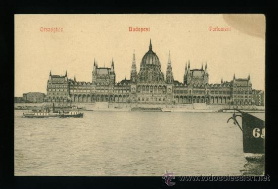 Postales: Hungr&iacute;a - Budapest - Parlament - Sin circular - Foto 1