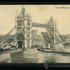 Postales: LONDON - LONDRES - TOWER BRIDGE - CIRCULADA 1909. Lote 18399747