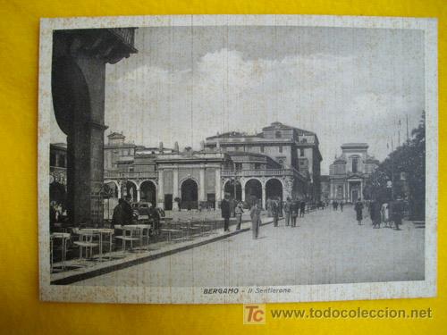 Postkarten: Antigua Postal : BERGAMO - Il Sentierone - Ed Ivania