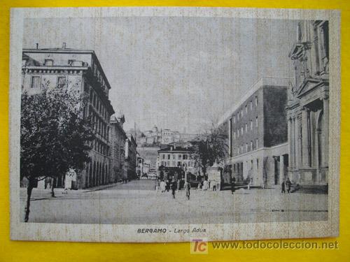 Postkarten: Antigua Postal : BERGAMO - Largo Adua - Ed Ivania