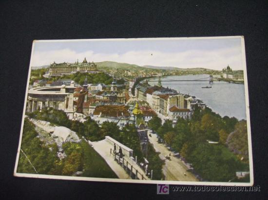 Postales: VIEW FROM THE GELLERT HILL - BUDAPEST - - Foto 1