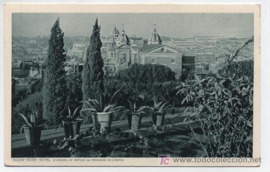 Postales: Roma. Hotel Eden. - Foto 1