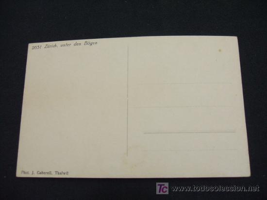 Postales: ZURICH - UNFER DEN BOGEN - - Foto 2