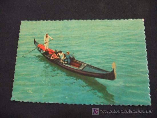 Postkarten: LA GONDOLA - VENEZIA -