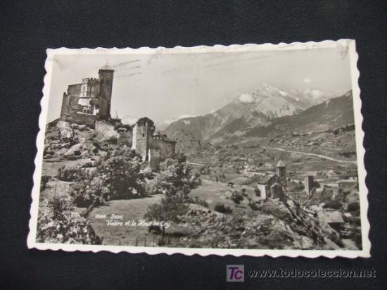 Postais: VALERE ET LE HAUT DE CRY - SION -