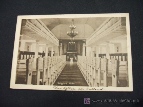 Postkarten: SKAGENS KIRKE - A&Ntilde;O 1.925 -