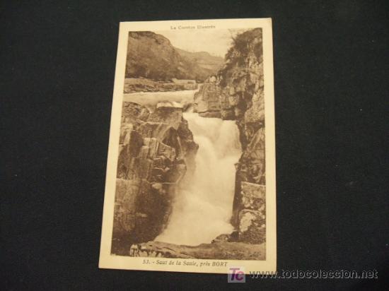 Postkarten: SAUT DE LA SAULE, PRES BORT -