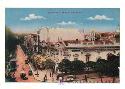 Postales: PERPIGNAN. LE BOULEVARD WILSON. - Foto 1