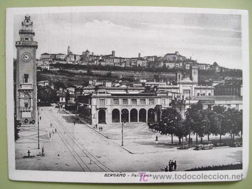 Postais: Antigua Postal : BERGAMO - Panorama - Italia. Ed Ivania