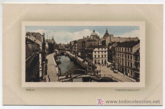 Cartoline: Berlin.- Friedrichsgracht.