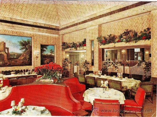 Postkarten: italia - milano / milan - ristorante gourmet - tea room - american bar - a&ntilde;os 50
