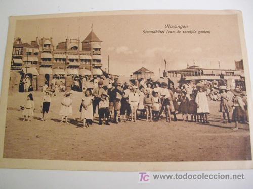 Postkarten: Antigua Postal : VLISSINGEN - Strandh&ocirc;tel van de zeezijde gezlen - Holanda. Frans Timmerman