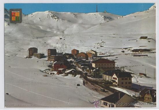 Postales: TARJETA POSTAL VALLS D&rsquo;ANDORRA PAS DE LA CASA VISTA GENERAL ESQUI ANDORRA